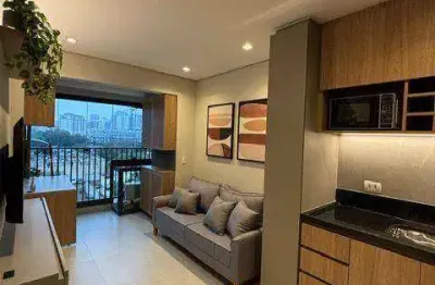 Studio com 1 dormitório para alugar, 29 m² por r$ 4.943,00/mês - indianópolis - são paulo/sp