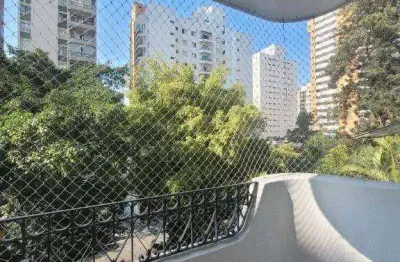 Apartamento em Moema pássaros, 98m²,com 2 dormitórios, sacada, 2 banheiros quarto de serviço, e 1 vaga de garagem