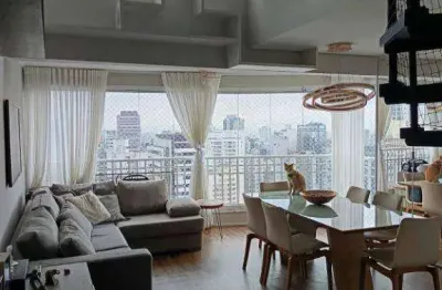 Cobertura com 1 dormitório à venda, 120 m² por r$ 2.100.000,00 - consolação - são paulo/sp