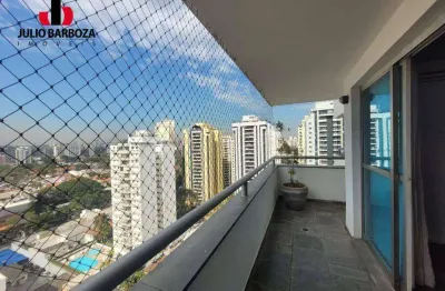 Apartamento de alto padrão em moema pássaros, 170m², com 3 suítes, closet, ar condicionado nos ambientes, e 4 vagas de garagem