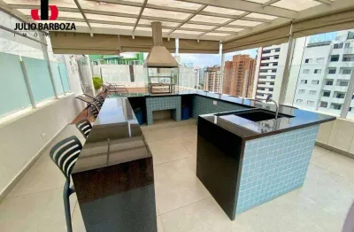 Apartamento em moema pássaros, 1 dormitório mobiliado e 1 vaga de garagem