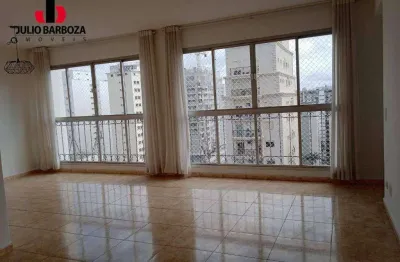 Apartamento em moema pássaros, 110m²,com  3 dormitórios, sendo 1 suíte, lavabo, e 1 vaga de garagem