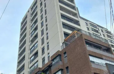 Mobiliado 1:dorm,ar.condiciondo,varanda novo, vaga moema fora de rota sp