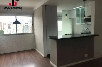 Apartamento totalmente reformado,com 2 dormitórios,e 1 vaga  de garagemna vila olimpía