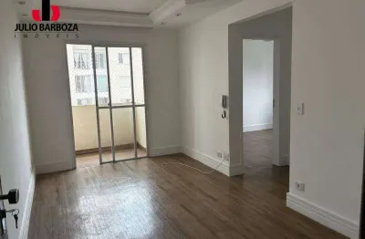 Apartamento em Moema, ao lado do Metrô, reformado,com 1 dormitório, 2 banheiro, sacada e 1 vga de garagem