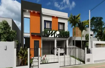 Sobrado com 3 quartos sendo 1 suíte em nova palhoça - imv