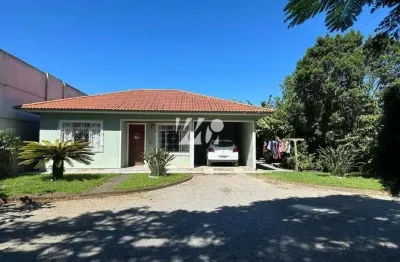 Casa com ponto comercial na geral bairro aririu - imv