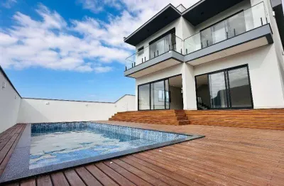 Casa alto padrão pedra branca 3 dormitórios e 2 demi-suites - imv