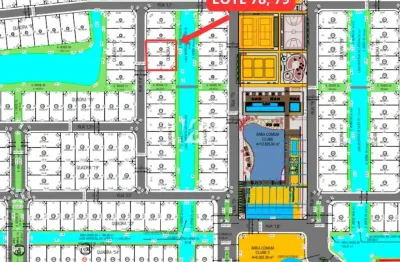 Terreno 600m² fundos lago condomínio reserva - pedra branca