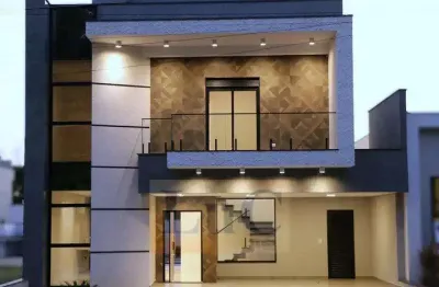 Casa tipo sobrado condominio campos do conde - sorocaba sp