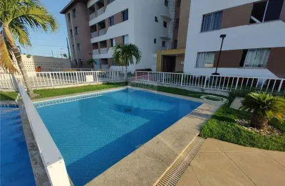Apartamento  3/4,  área de lazer completa com piscima  - litorâneo barra residence - barra dos coqueiros