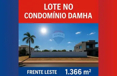 Oportunidade! lote 1.366m² à venda no condomínio damha - barra dos coqueiros-se