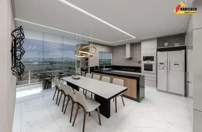 Apartamento à venda, 4 quartos, 1 suíte, 3 vagas, santa clara - divinópolis/mg