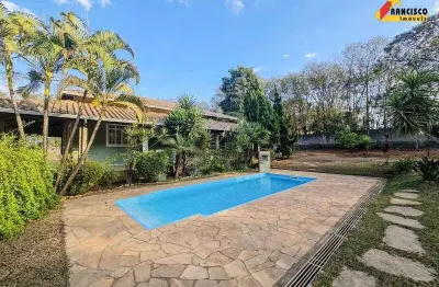 Chácara à venda, 3 quartos, 1 suíte, 10 vagas, chanadour - divinópolis/mg