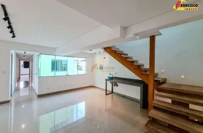 Apartamento cobertura à venda, 3 quartos, 1 suíte, 2 vagas, lp pereira - divinópolis/mg