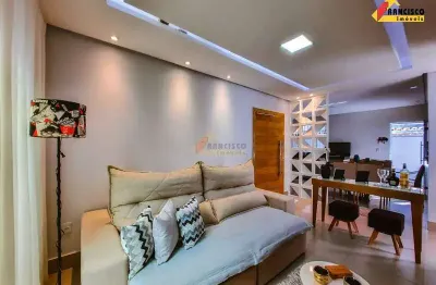 Casa à venda, 3 quartos, 1 suíte, 3 vagas, santos dumont - divinópolis/mg