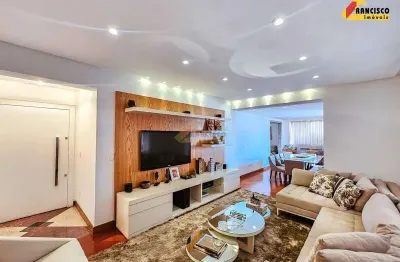 Apartamento à venda, 3 quartos, 1 suíte, 4 vagas, centro - divinópolis/mg
