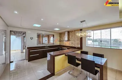 Apartamento cobertura à venda, 3 quartos, 1 suíte, 2 vagas, manoel valinhas - divinópolis/mg