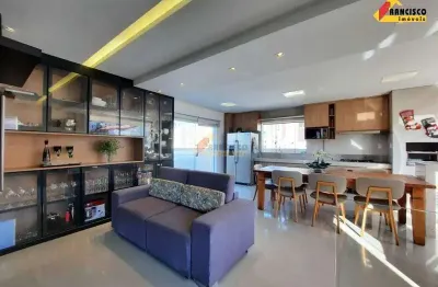 Apartamento cobertura à venda, 3 quartos, 1 suíte, 2 vagas, sidil - divinópolis/mg
