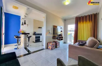 Apartamento à venda, 3 quartos, 1 vaga, santa lucia - divinópolis/mg