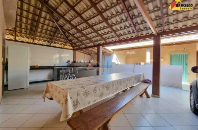 Casa à venda, 3 quartos, 3 vagas, santa rosa - divinópolis/mg