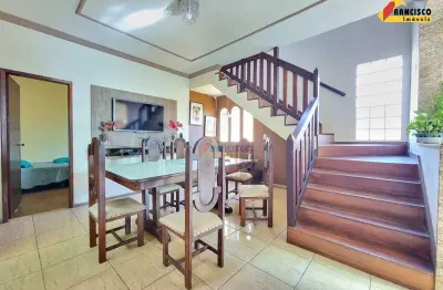 Casa à venda, 4 quartos, 1 suíte, 2 vagas, ipiranga - divinópolis/mg