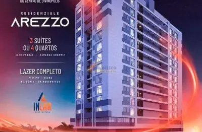 Apartamento cobertura à venda, 4 quartos, 4 suítes, 3 vagas, centro - divinópolis/mg
