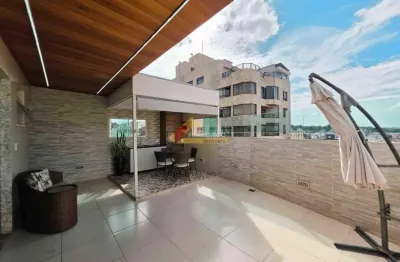 Apartamento cobertura à venda, 3 quartos, 1 suíte, 2 vagas, centro - divinópolis/mg