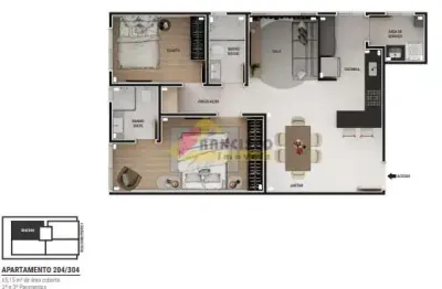 Apartamento à venda, 2 quartos, 1 suíte, 2 vagas, sidil - divinópolis/mg
