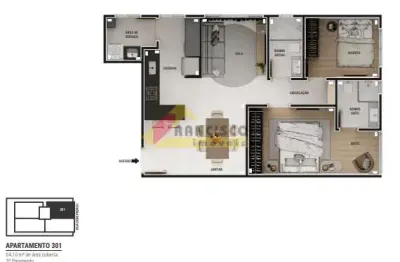 Apartamento à venda, 2 quartos, 1 suíte, 1 vaga, sidil - divinópolis/mg