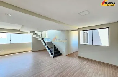 Apartamento cobertura à venda, 3 quartos, 1 suíte, 2 vagas, manoel valinhas - divinópolis/mg