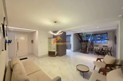 Apartamento cobertura à venda, 4 quartos, 2 suítes, 3 vagas, centro - divinópolis/mg