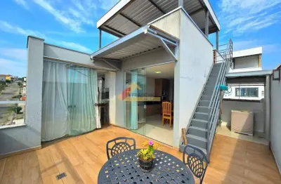 Apartamento cobertura à venda, 3 quartos, 1 suíte, 2 vagas, são josé - divinópolis/mg