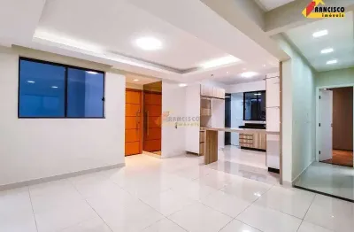 Apartamento para aluguel, 2 quartos, 1 suíte, 2 vagas, bom pastor - divinópolis/mg