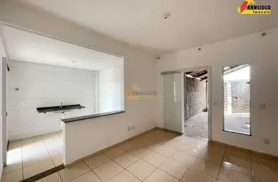 Casa para aluguel, 2 quartos, 1 vaga, santa rosa - divinópolis/mg