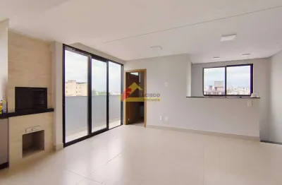 Apartamento cobertura para aluguel, 3 quartos, 1 suíte, 1 vaga, santo antônio - divinópolis/mg