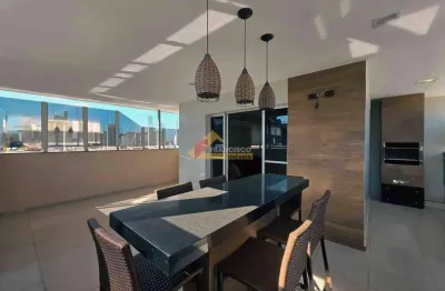Apartamento cobertura para aluguel, 4 quartos, 1 suíte, 2 vagas, sidil - divinópolis/mg