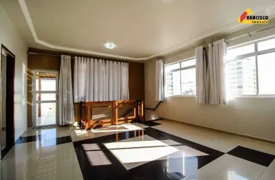 Apartamento cobertura para aluguel, 5 quartos, 1 suíte, 2 vagas, centro - divinópolis/mg