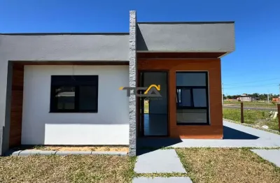 Oportunidade de casa nova no jardim américa - passo de torres, sc