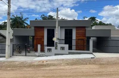 Casa para venda em guabiruba, aymore, 2 dormitórios, 1 suíte, 2 banheiros, 1 vaga