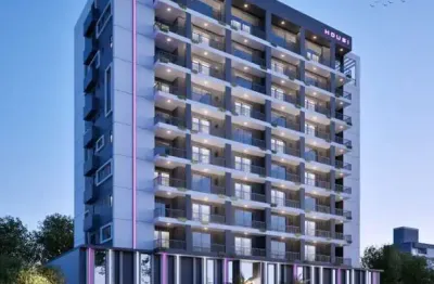Apartamento para venda em navegantes, praia gravatá, 1 dormitório, 1 banheiro, 1 vaga