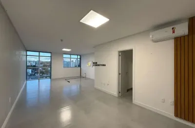 Sala comercial para locação em brusque, centro i, 2 banheiros, 1 vaga