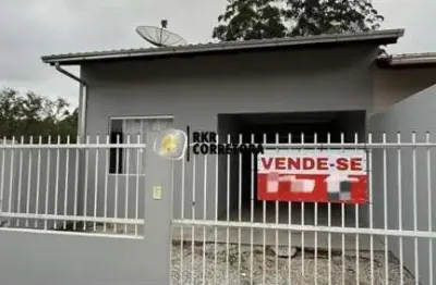 Casa para venda em brusque, limeira baixa, 2 dormitórios, 1 banheiro, 1 vaga