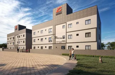Apartamento para venda em brusque, nova brasilia, 1 dormitório, 1 banheiro, 1 vaga