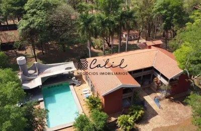 Chácara hípica - chácara com 6 dormitórios à venda, 19000 m² por r$ 4.200.000,00 - chácaras hipica - ribeirão preto/sp