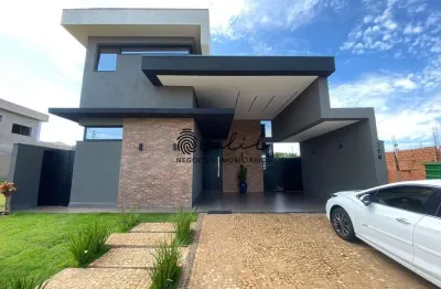 Condominio alto do castelo - casa com 3 suítes, 240m² à venda por r$ 1.799.000,00 - condomínio alto do castelo, ribeirão preto/sp