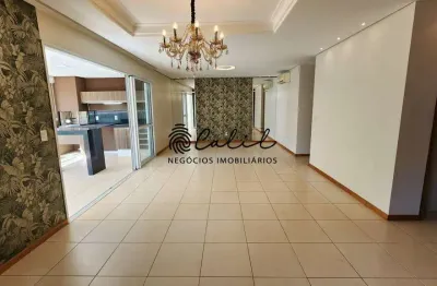 Edifício portes du soleil - apartamento com 3 quartos (2 suítes), 180m² à venda por r$ 1.190.000,00 - edifício portes du soleil, bosque das juritis, ribeirão preto/sp