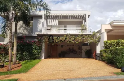 Condomínio la bretagne - casa com 416m², 3 quartos e 6 banheiros à venda por r$ 1.800.000 - condomínio la bourgogne, ribeirão preto/sp