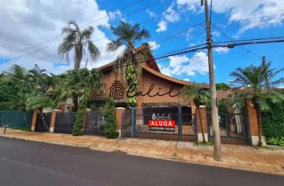Casa sobrado 3 suítes, com 515m² para locação por r$ 33.000,00, jardim canadá, ribeirão preto/sp