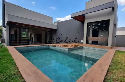 Condominio arara azul - casa com 3 suites a venda, 296m² por r$ 2.450.000,00  - bonfim paulista - ribeirão preto/sp